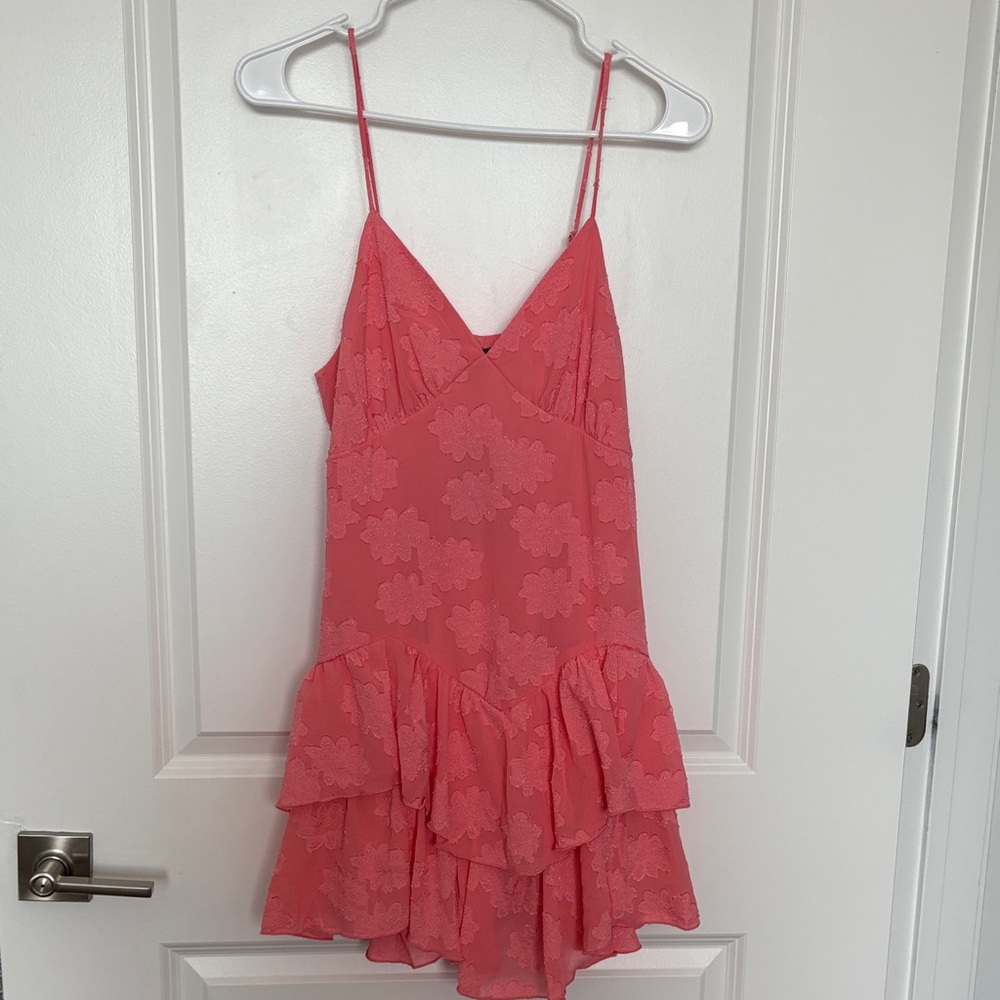 Wild Fable Pink Floral Mini Dress
